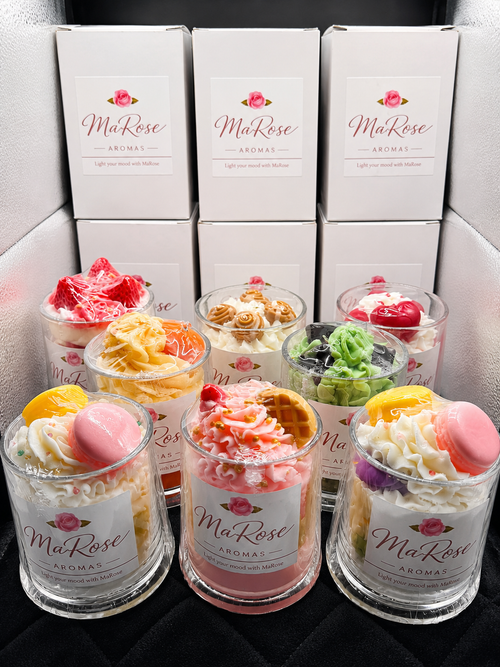 MaRose Aromas Dessert Candle Collec